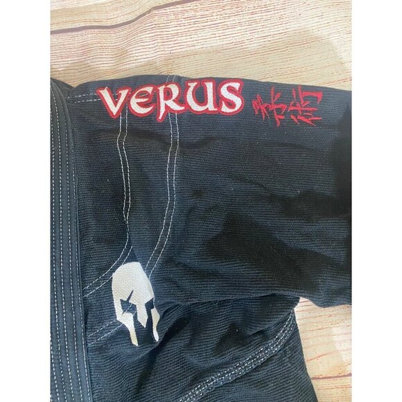 Verus Unisex Jiu Jitsu Athletic Black Gi TOP ONLY - A4 - Picture 2 of 10